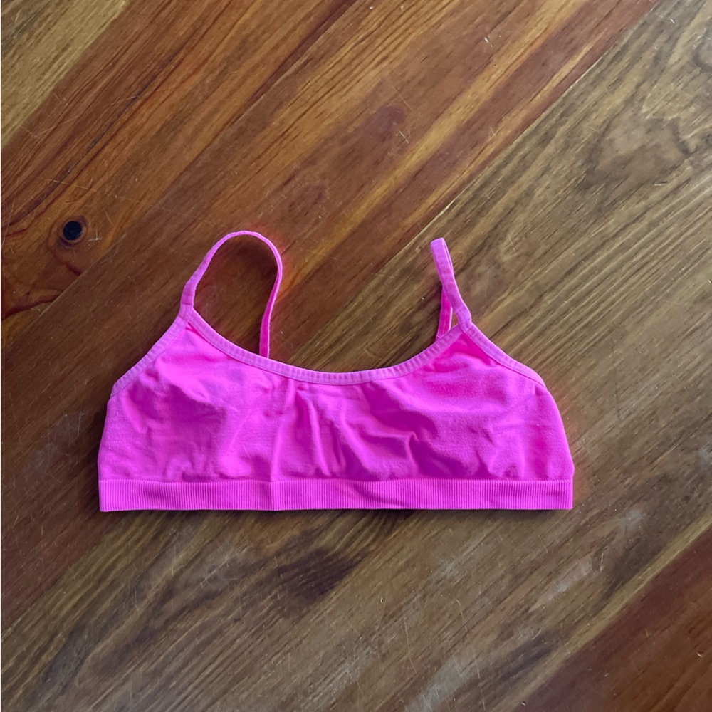 Pink bralette
